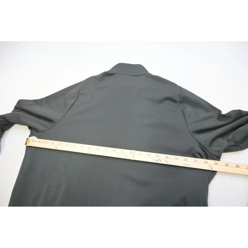 Nike Pullover Golf Jacket Mens Large Gray 1/4 Zip Long Sleeve Athletic Excellent